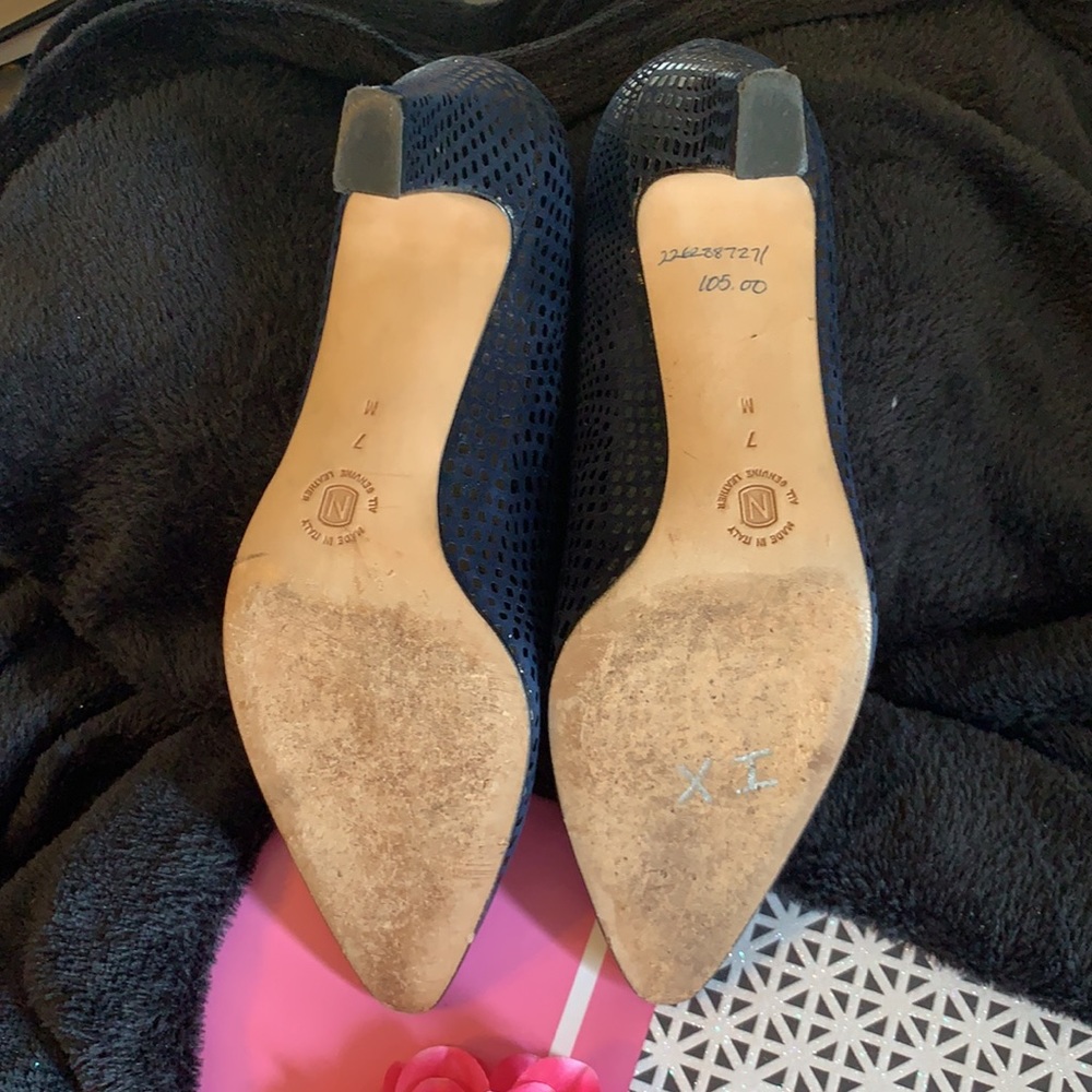 Classifies Entier Blue Patterned Shoes - image 5